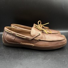 Polo Ralph Lauren Roberts Brown Heavyweight Smith Leather Drivers Loafer - 10 D