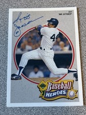 1990 Upper Deck - Reggie Jackson Baseball Heroes Reggie Jackson 3/9