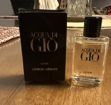 Acqua Di Gio Elixir By Giorgio Armani 5ML Mini Bottle Splash