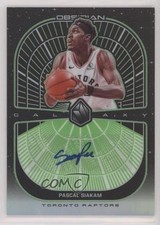 2019-20 Panini Obsidian Galaxy Electric Etch Green 22/25 Pascal Siakam Auto 1e6a