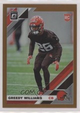 2019 Panini Donruss Optic Rookies Bronze Prizm Greedy Williams #122 6f5