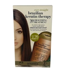 OGX Organix Ever Straight Brazilian Keratin Therapy 30 Day Smoothing Treatment