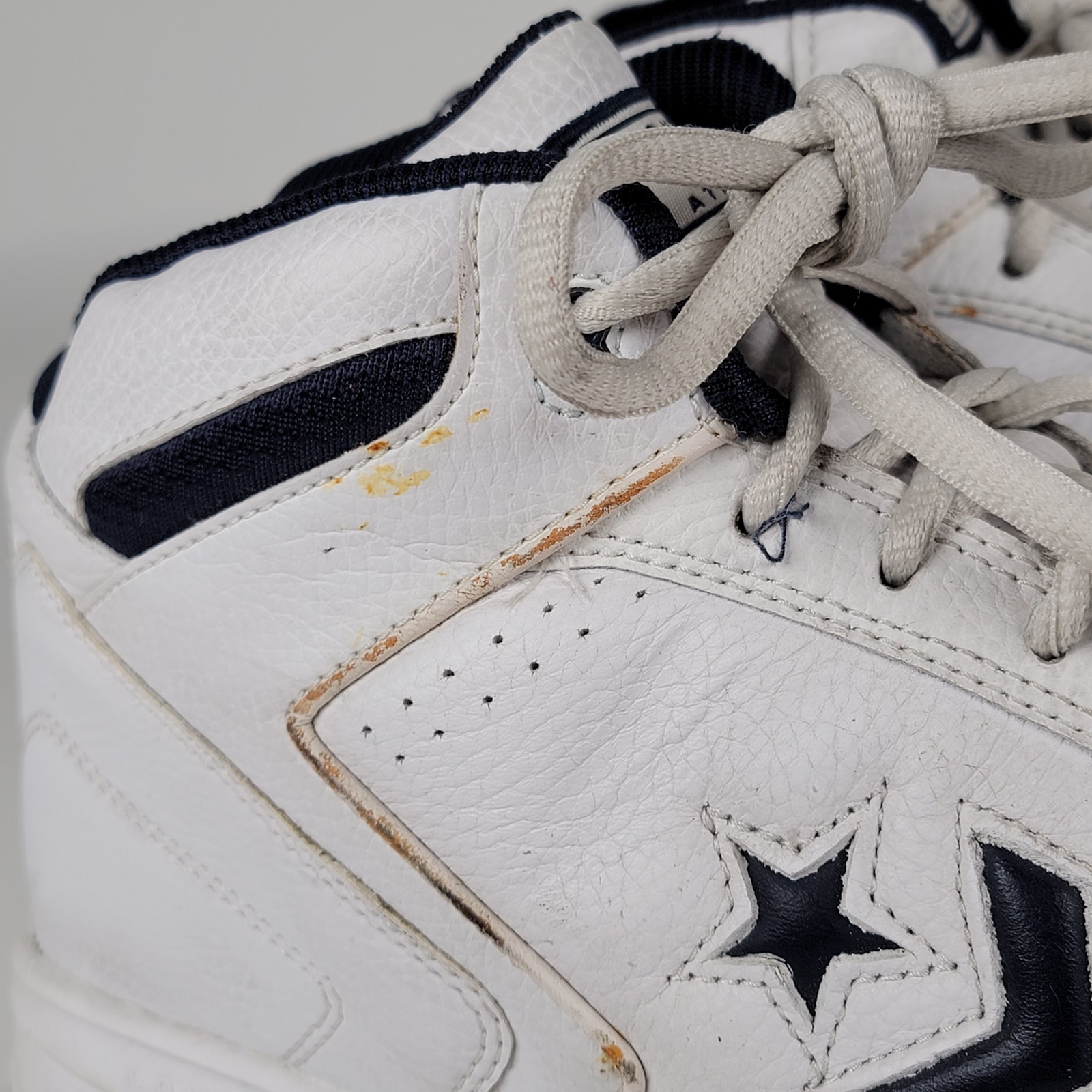  Vtg 90s Converse Cons 500 Classic LT Mid Basketball Sneakers Shoes Mens Sz 14 thumbnail 13