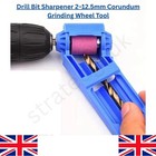 Drill Bit Sharpener Sharpening Tool Corundum Grinding Wheel For 2-12.5mm Drill