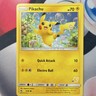 Pokémon Pikachu Stamped Card 19/68 Hidden Fates Regular English