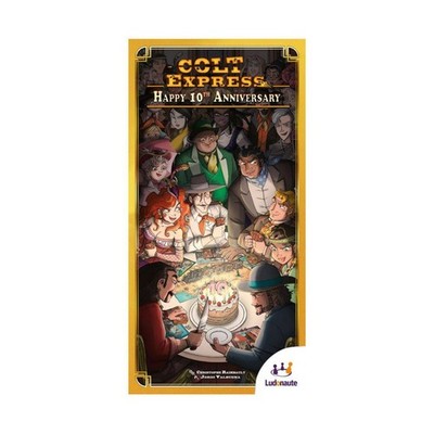 Ludonaute Board Game  Colt Express - Happy 10th Anniversary Promo  Box SW (New)