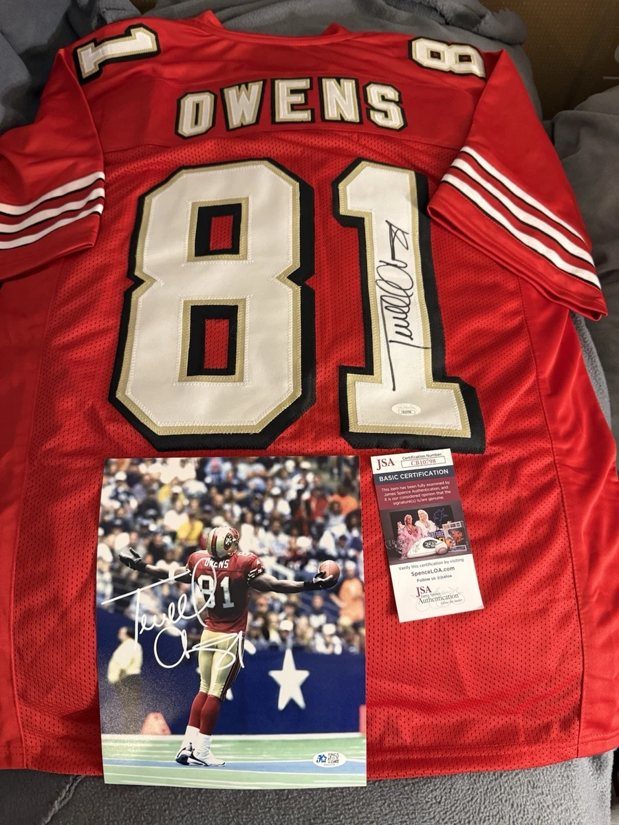 Terrell Owens San Francisco 49ers Fan Apparel & Souvenirs for sale
