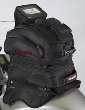 Tourmaster 8263-1005-30 Tour Master Elite Tri-Bag Tank Bag - Strap Mount