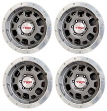 Genuine Toyota Tacoma 4runner Fj Cruiser Gray Beadlock Wheel Set Genuine Toyota Tacoma 4runner Fj Cruiser Gray Beadlock Wheel Set