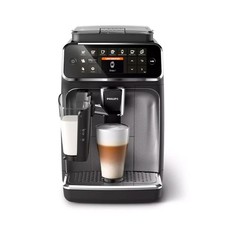 Philips 4300 LatteGo Automatic Espresso Machine, Silver | 8 Recipes | EP4347/94