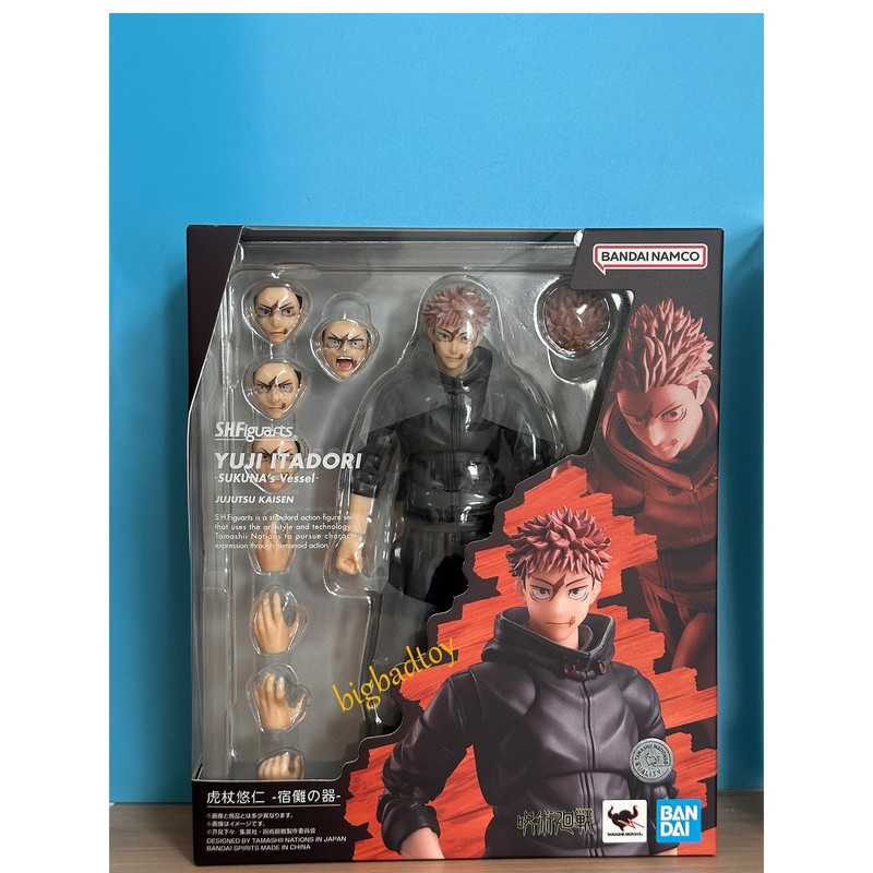 Bandai S.H.Figuarts Yuji Itadori Sukuna’s Vessel Action Figure Toy Brand New~
