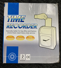 Tera Digital Time Recorder LCD Display for Office with Extra 100pcs Time Cards