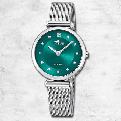 Lotus Damenuhr Bliss Armbanduhr Edelstahl silber UL18793/4