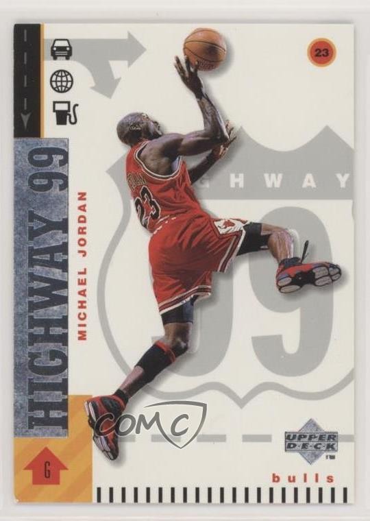 1998-99 Upper Deck Highway 99 Michael Jordan #290 HOF no9