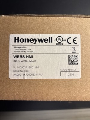 Honeywell- WEBS-HMI4/C - 4'' HMI Display Screen New In Box!