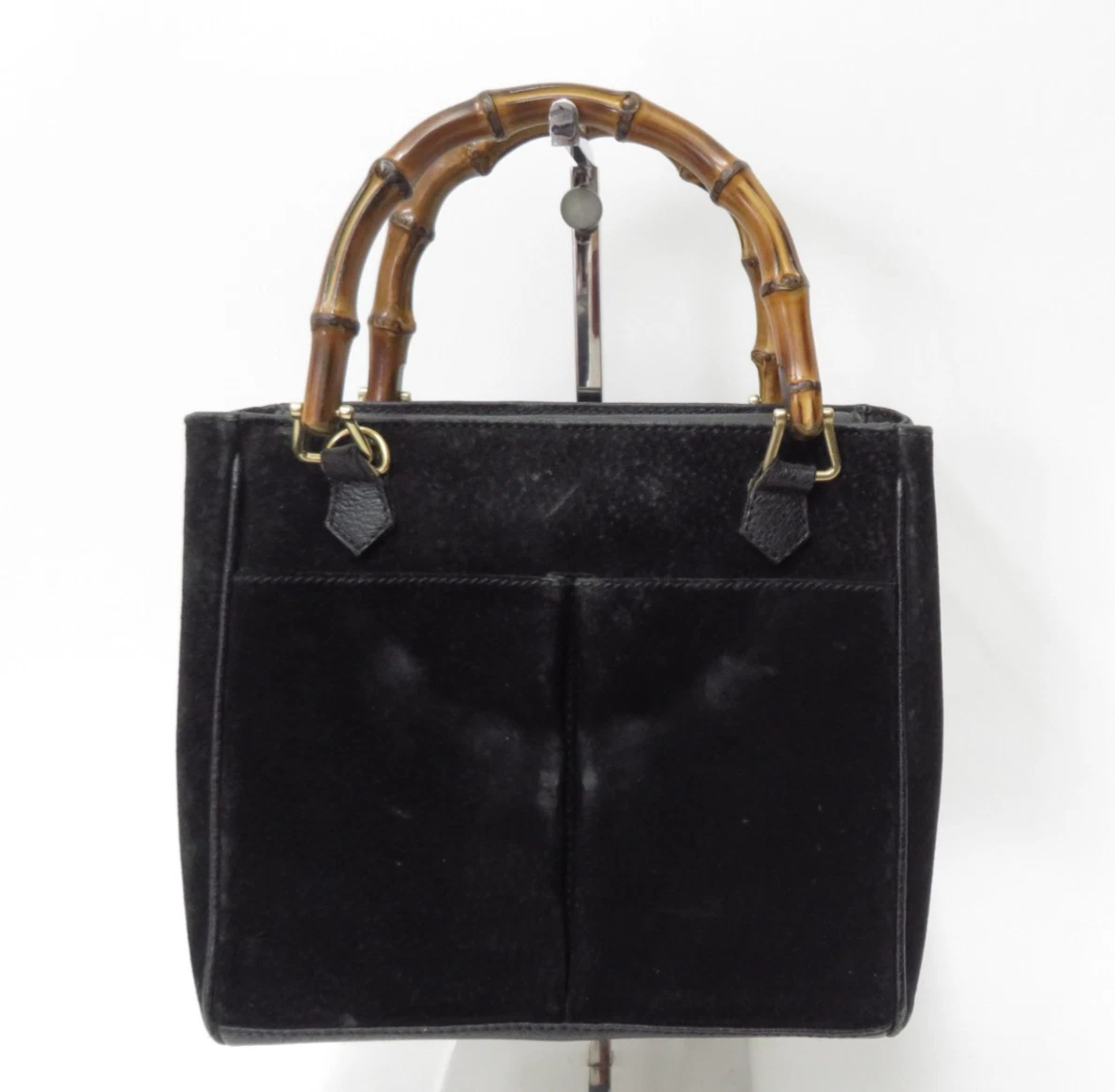 Gucci Black Suede Exterior Bags & Handbags for Women for sale | eBay