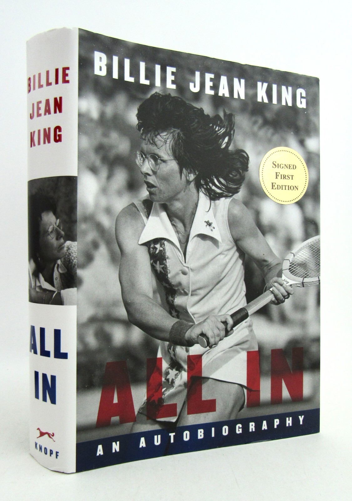 ALL IN: An Autobiography Billie Jean King First Edition Signed HBDJ | eBay