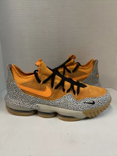 Nike Atmos x LeBron 16 Low Safari 2019 Size 14 Brand New CD9471-800