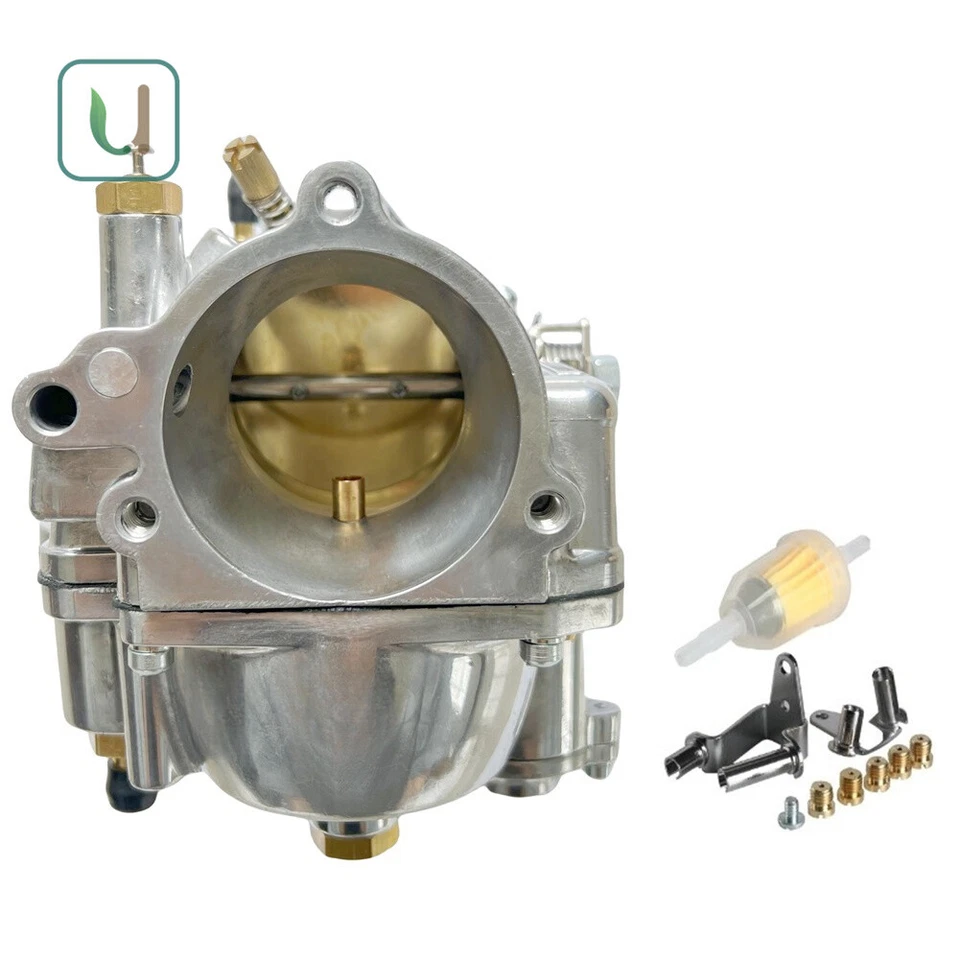 For Harley Davidson Big Twin Sportster Super G Shorty Carburetor 11-0421 - Image 3 of 4