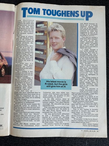 Vintage television - "Australian TV Week" Dec 85 Michael Hutchence INXS Hooters - Picture 6 of 10