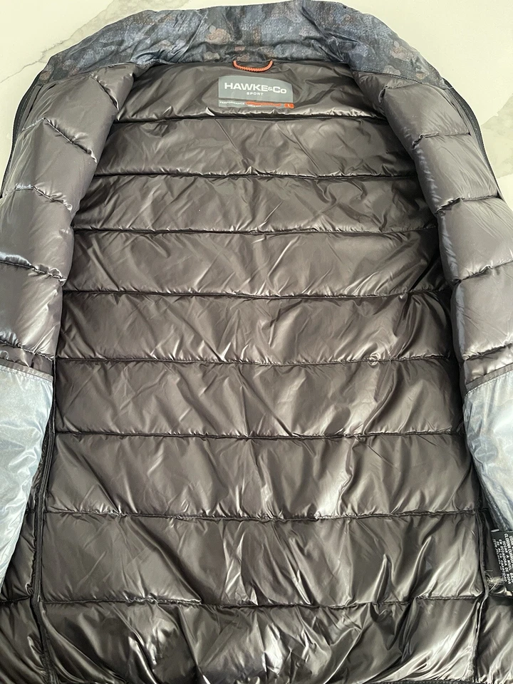 Мужской пуховик Hawke & Co камуфляж цифровой коричневый размер большая молния - Изображение 4 из 4