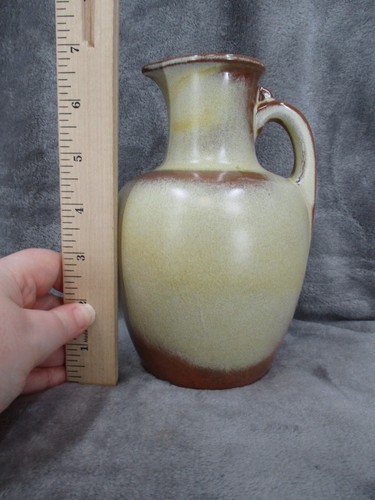 Frankoma Pottery Pitcher #8 Dessert Sand Glaze Clay 6.5" Tall Vintage - Picture 3 of 14