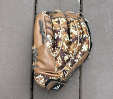Adidas TS1100BDC Youth Baseball Glove 10  Eazy Close BROWN Camo Right Hand Throw