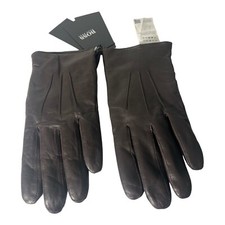 Hugo Boss Leather Gloves Mens Hugo Boss Hainz Brown Leather Gloves 9 Medium M