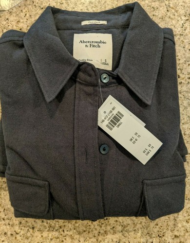 Fitch Oversized Flannel Shirt Jacket 