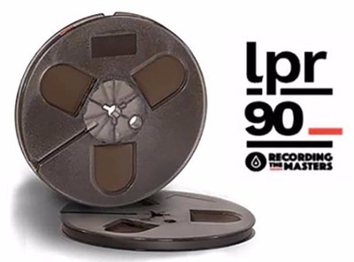 RTM LPR90 1/4'' x 885' Analog Recording Tape - 5'' Plastic Reel w/ Box NEW 