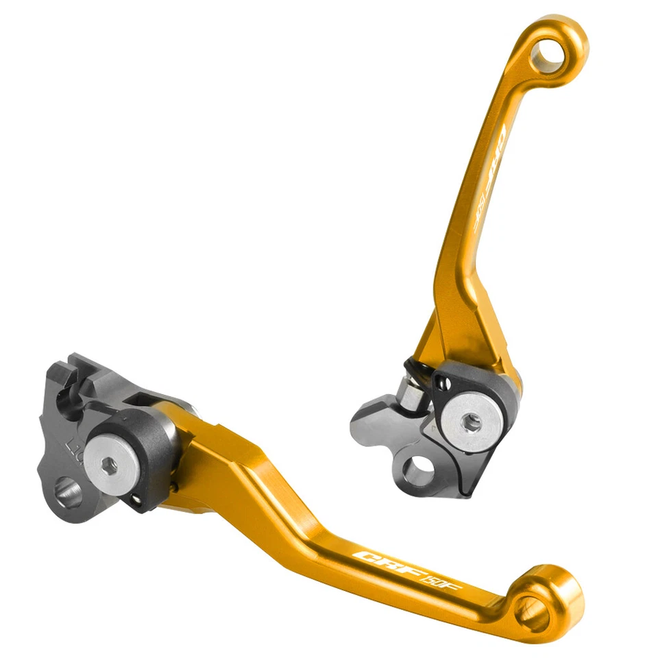 CNC Motorcycle Dirtbike Pivot Brake Clutch Levers For HONDA CRF150F CRF150R NEW  - Image 2 of 4