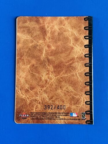 2004 Fleer Platinum Hideki Matsui Yankees Scouting Report Insert Card; #d /400 - Picture 2 of 2