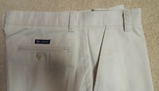 CHAPS RALPH LAUREN BEIGE SLACKS ~ 34 X 30 ~ NEW WITHOUT TAGS