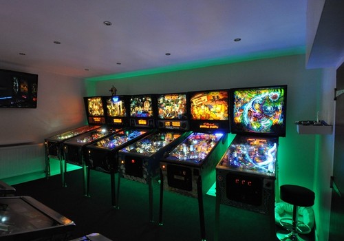 Gabinete de Pinball Data East TOMMY Luz Mod AZUL - Imagen 7 de 8