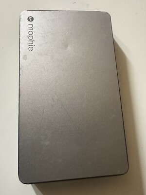 Mophie Powerstation PWRSTION-6.2K Silver Portable 6040mAh USB Port Power Bank