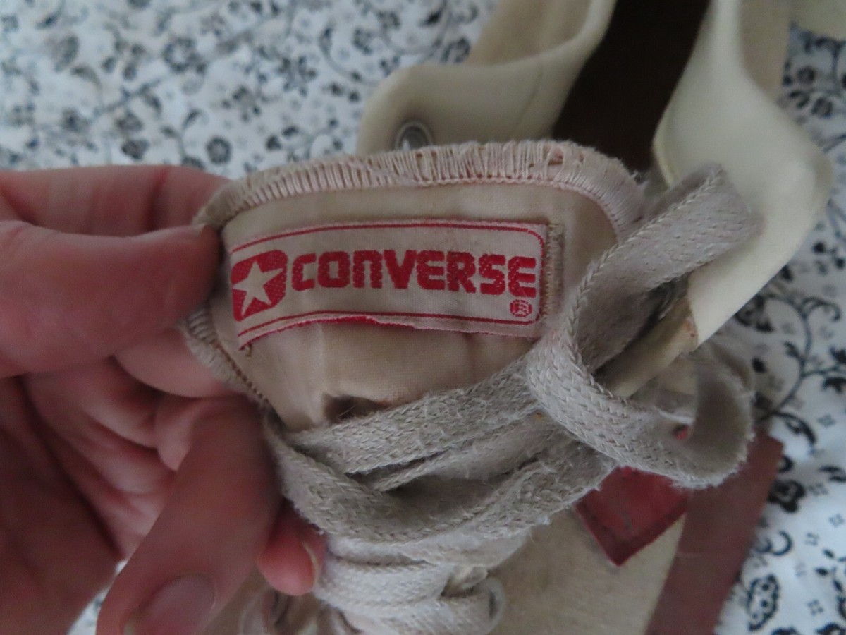 rare Converse Pro court lows w/ training bottoms 70s 80s sz  display picture 1