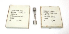2 Boxes Of 5 Buss MDL-10 Time-Delay 10 Amp 32 Volt Fuses