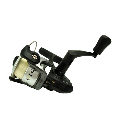 LIQUID Stix Spinning Fishing Reel LT20 Black Silver Light Action Low Speed
