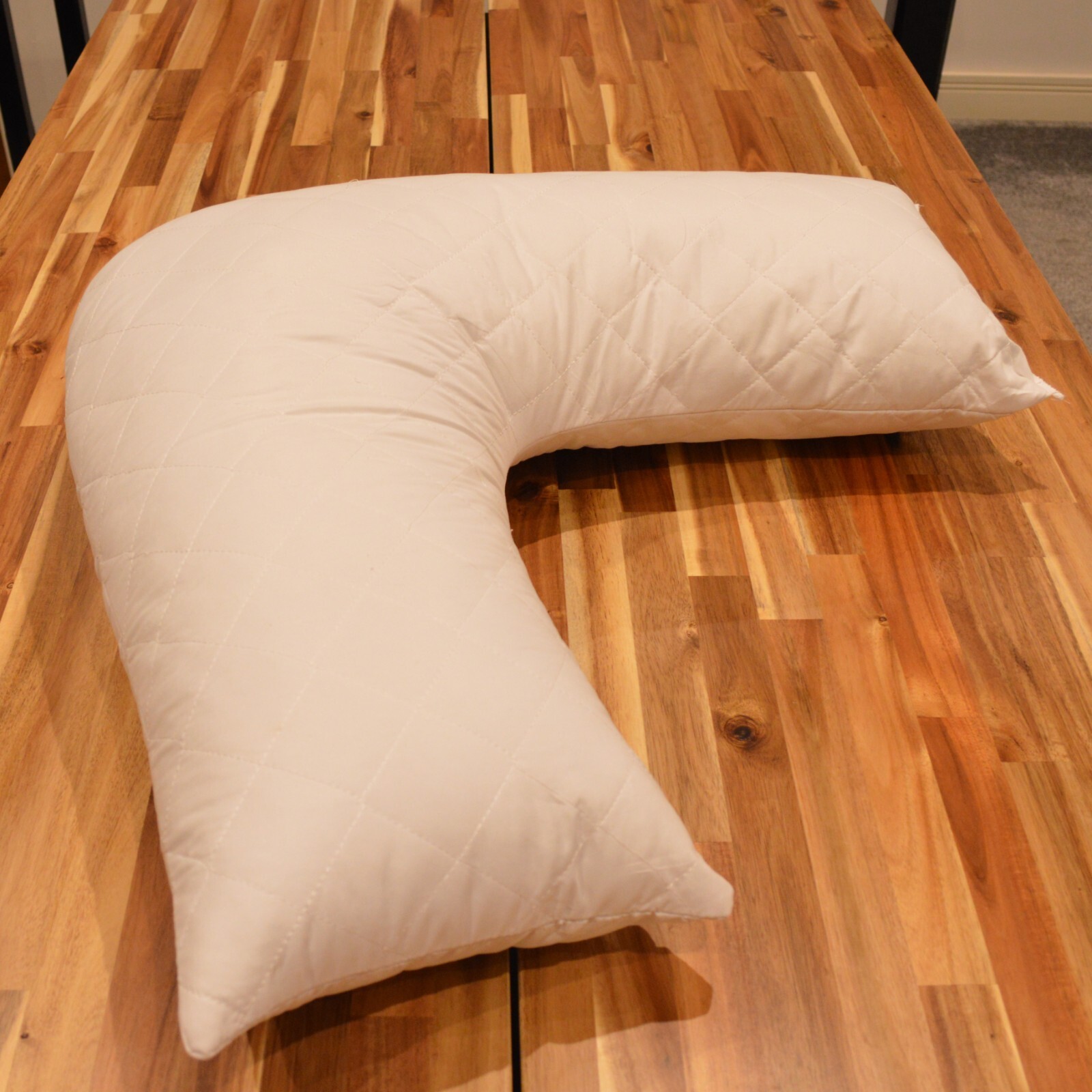 Hometex Luxury Quilted V/L/U Shape Body Support Pillows Maternity