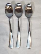 STUDIO WILLIAM Larch Satin, Dinner Spoons, Set of 3, NICE!
