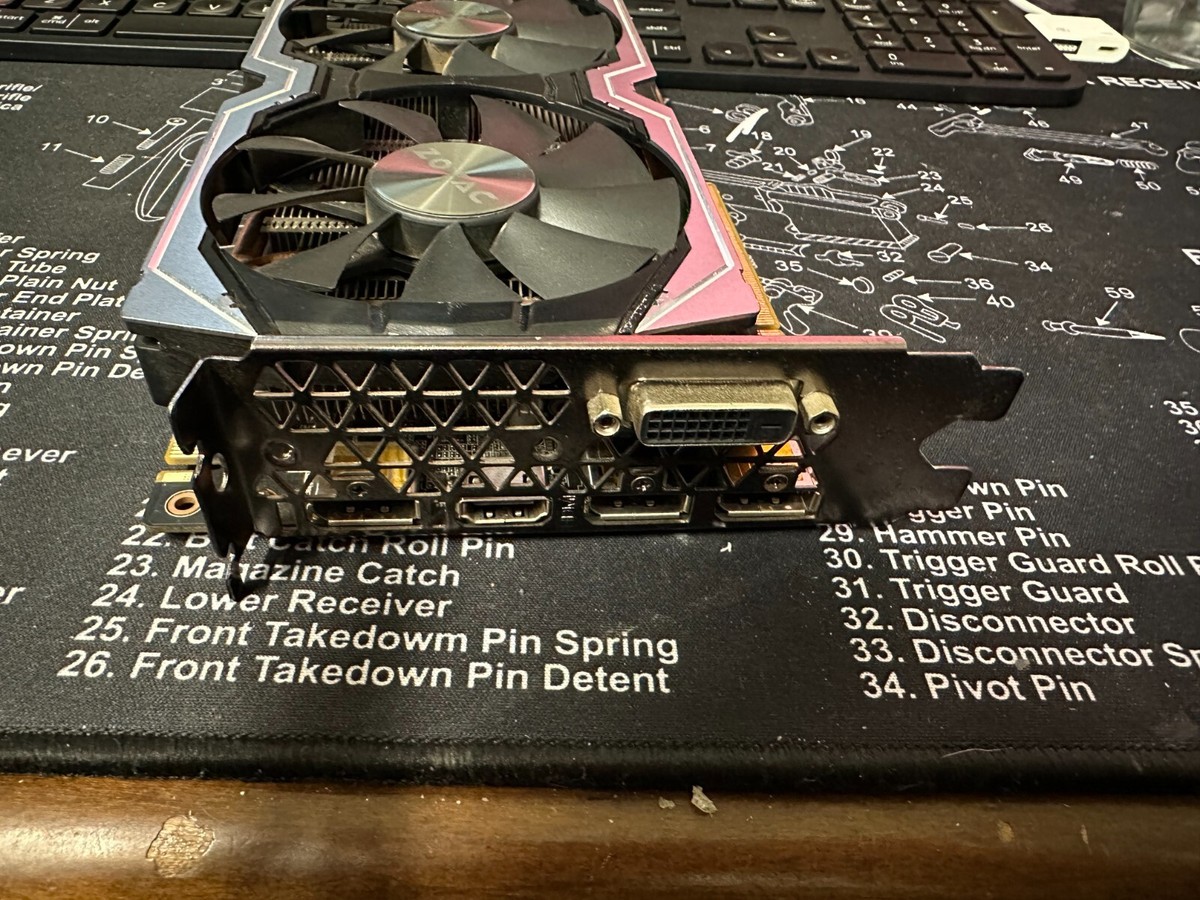 ZOTAC NVIDIA GeForce GTX 1070 8GB GDDR5 Graphics Card - ZT