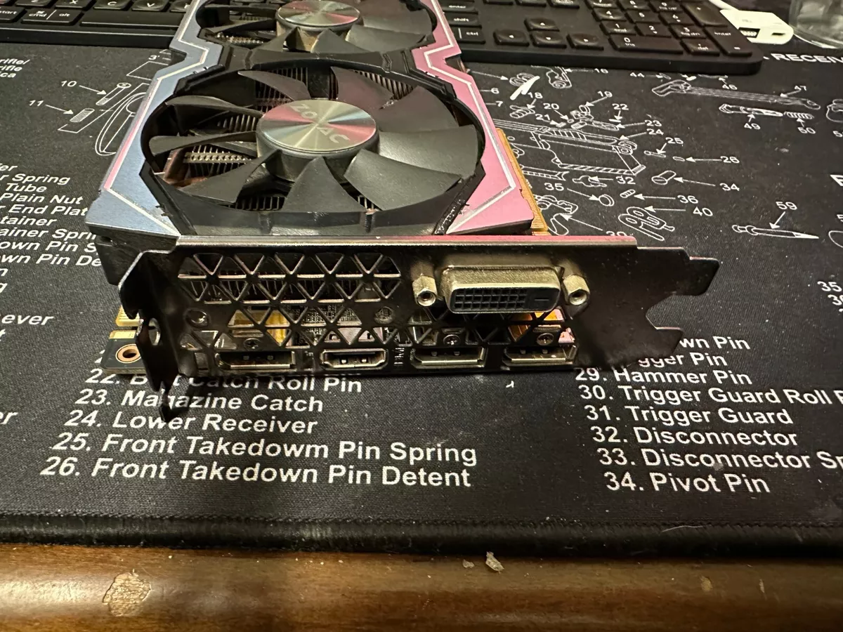 ZOTAC NVIDIA GeForce GTX 1070 8GB GDDR5 Graphics Card ZT P10700G