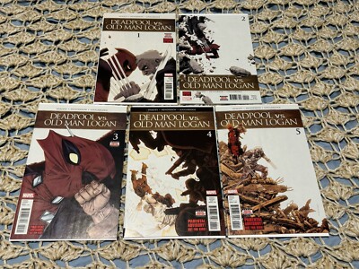 DEADPOOL vs. OLD MAN LOGAN #1 2 3 4 5 MARVEL 2017 NM Full Set, 1st Maddie