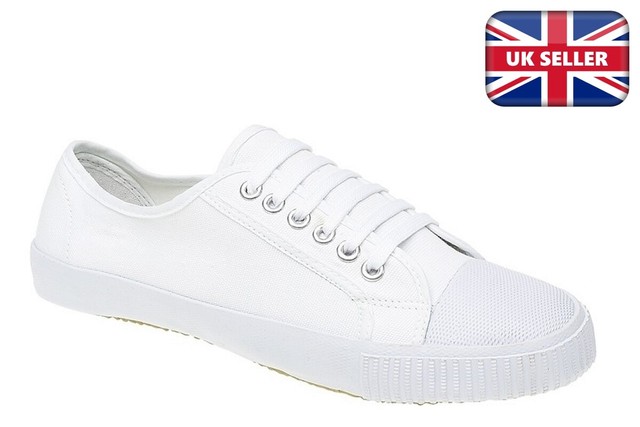 mens white pumps uk