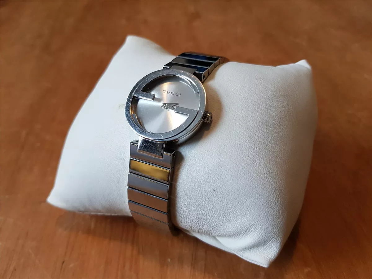 PRE OWNED GUCCI WOMENS WATCH 133.5 STAINLESS STEEL eBay
