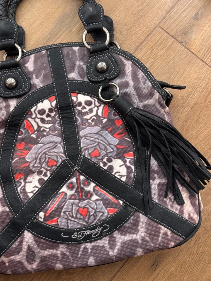 Винтажная японская сумка Ed Hardy от Christian Audigier - Изображение 3 из 4