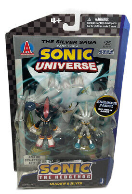 Shadow / Silver (Silver Saga) - Sonic the Hedgehog - Comic Packs - Jazwares  Action Figure