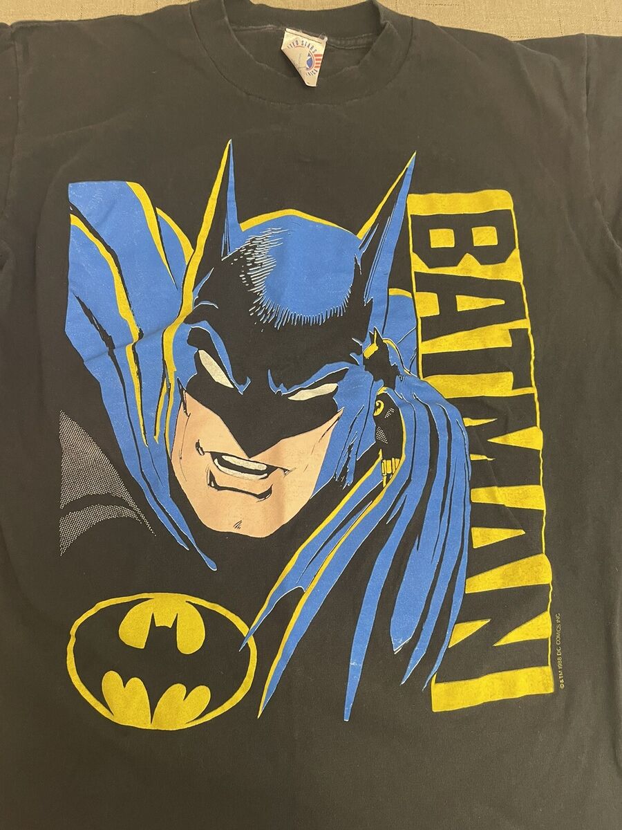 Vintage DC Comics Batman Single Stitch T-Shirt Size XL 1988 Vintage DC Comics Batman Single Stitch T-Shirt Size XL 1988