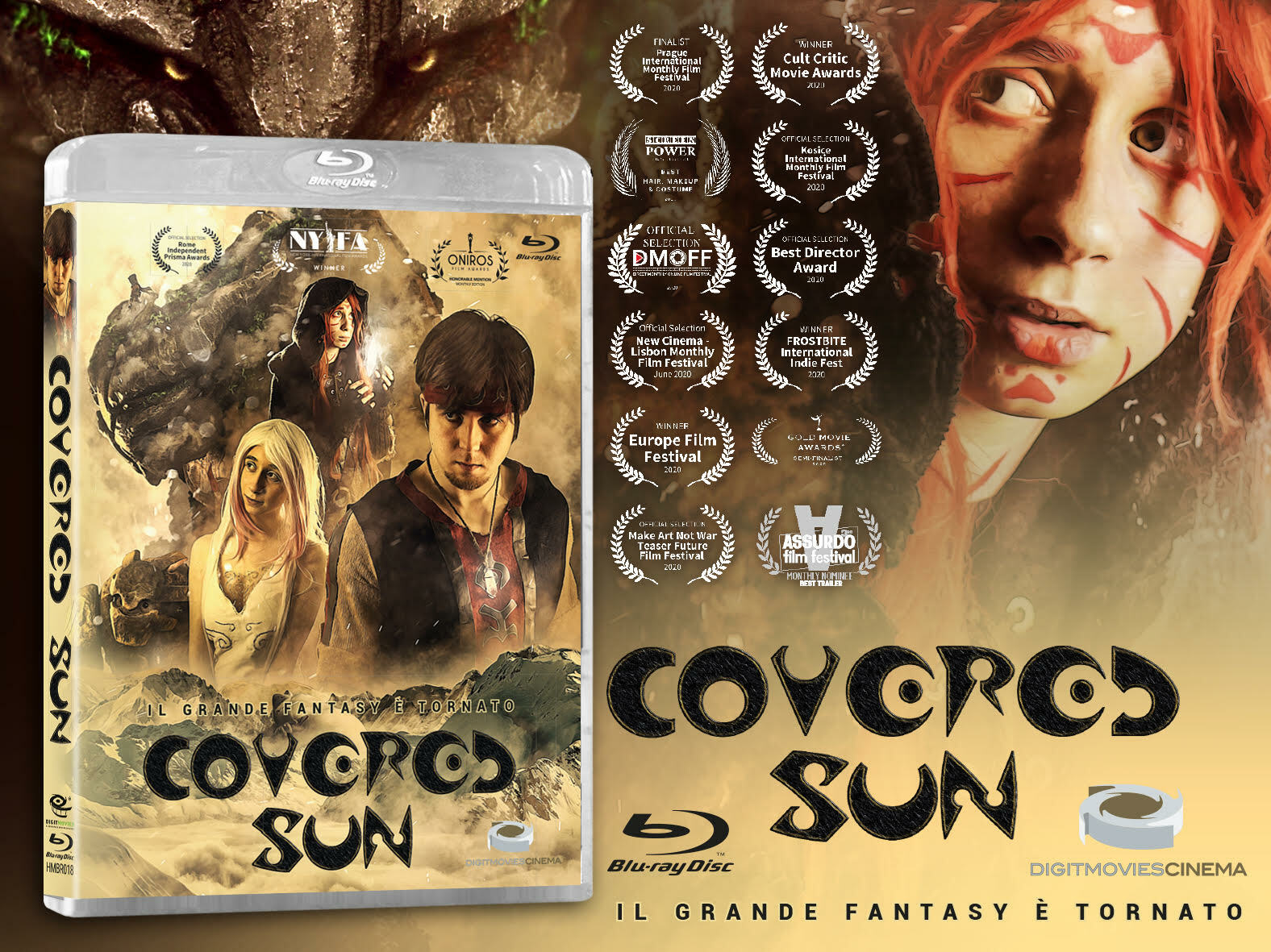 Covered sun - Elia Rosa (Bluray - HMBR018 - Fantasy) Nuovo