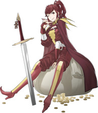 Anna V2 Fire Emblem Engage Weatherproof Anime Sticker 6" Car Decal
